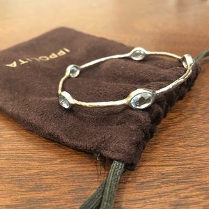 IPPOLITA Rock Candy Sterling and Topaz Bangle